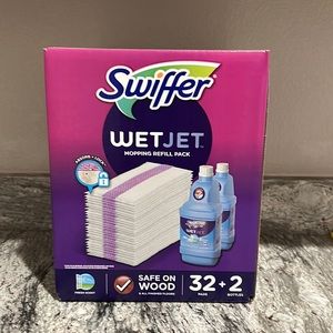 New swiffer wetjet refill pack